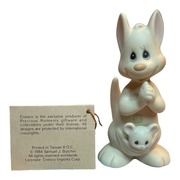 Vintage Precious Moments Figurine - “Hello World”, from the Birthday Series - Picture 9 of 11